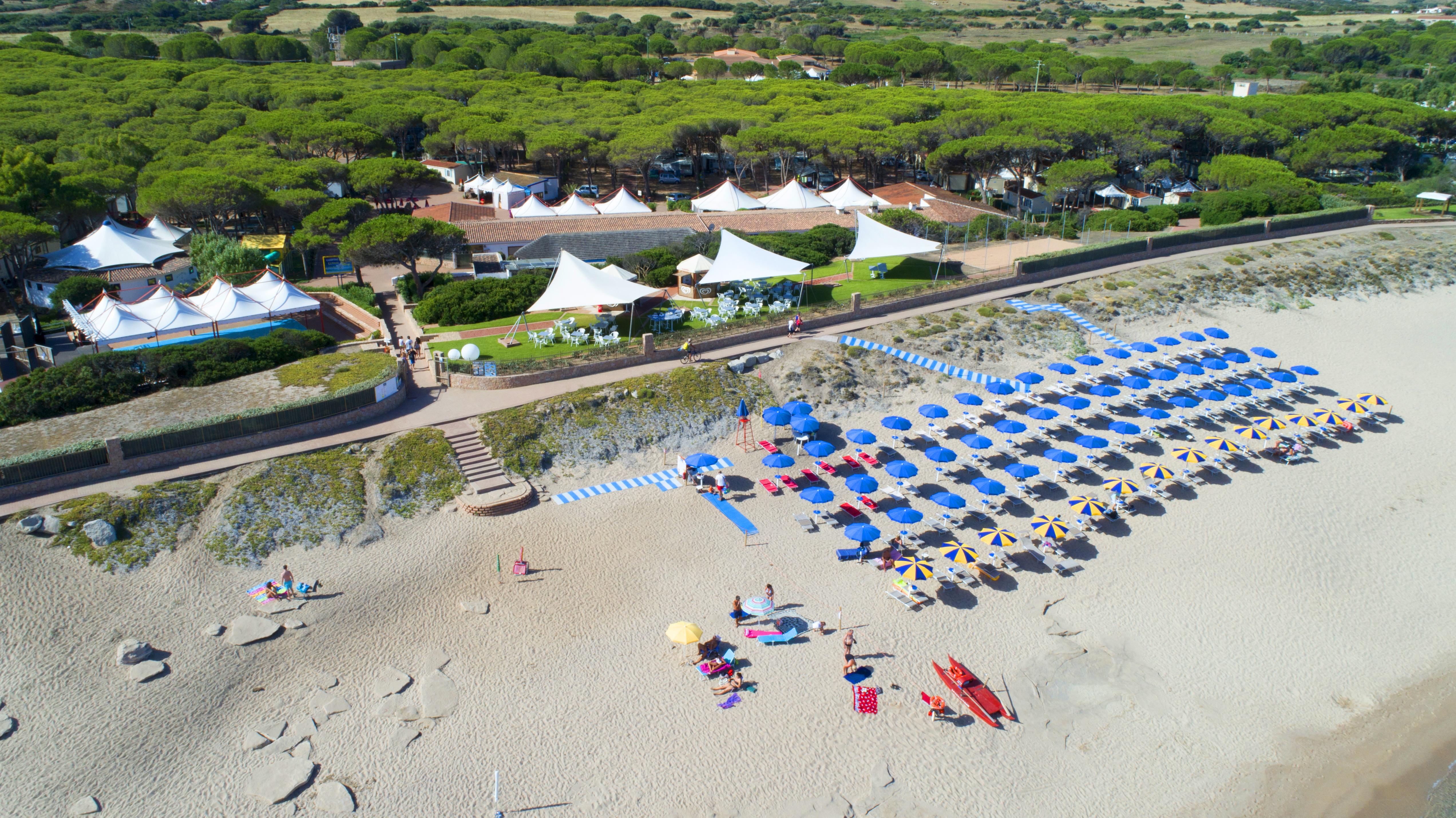 Camping Village Baia Blu La Tortuga 아글리엔투 외부 사진