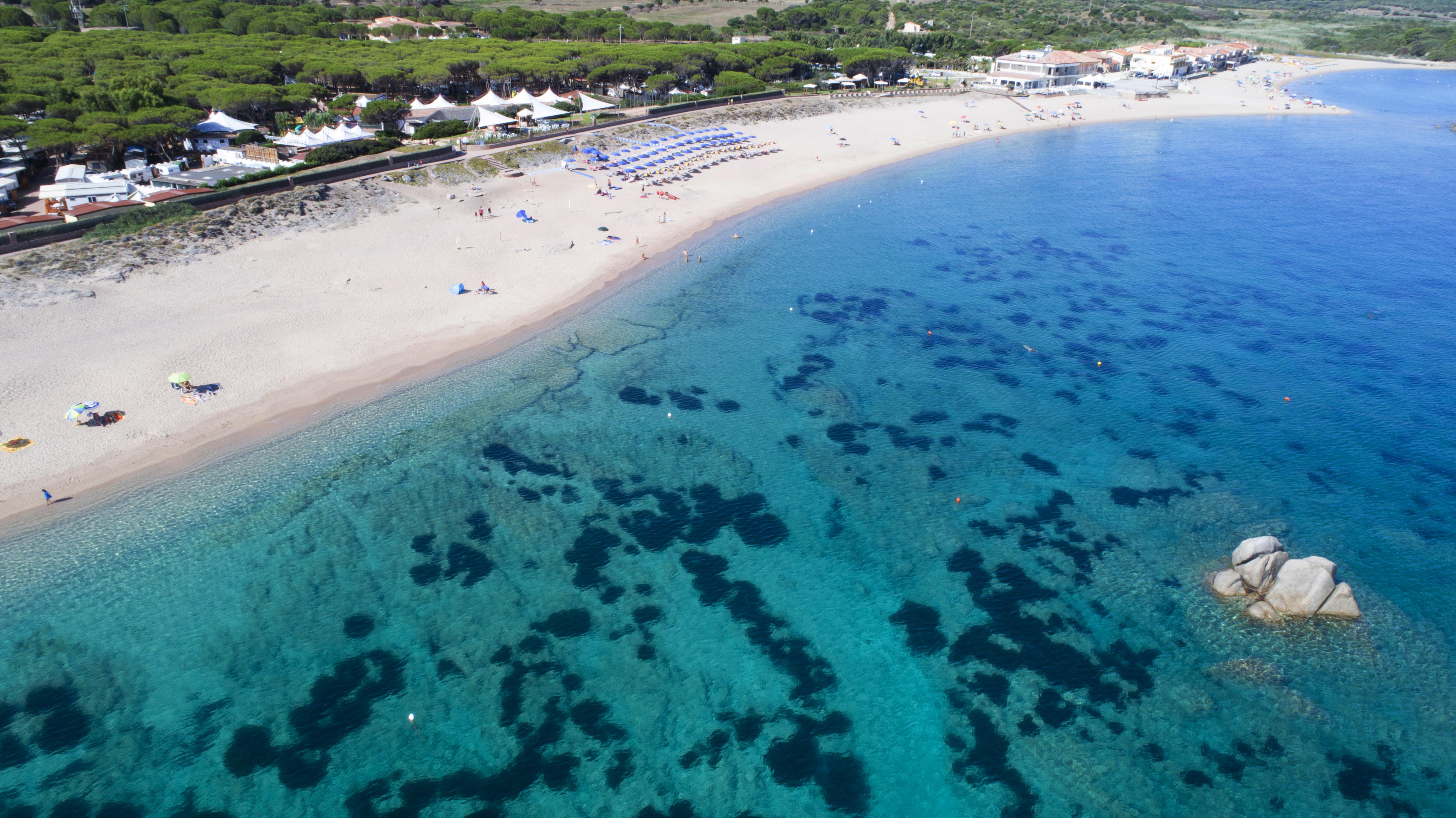 Camping Village Baia Blu La Tortuga 아글리엔투 외부 사진