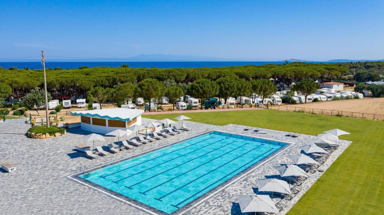 Camping Village Baia Blu La Tortuga 아글리엔투 외부 사진